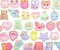 Kawaii Resin Cabochon Mix, Cute Pastel Flatbacks, 20 piece Set, Adorabilities